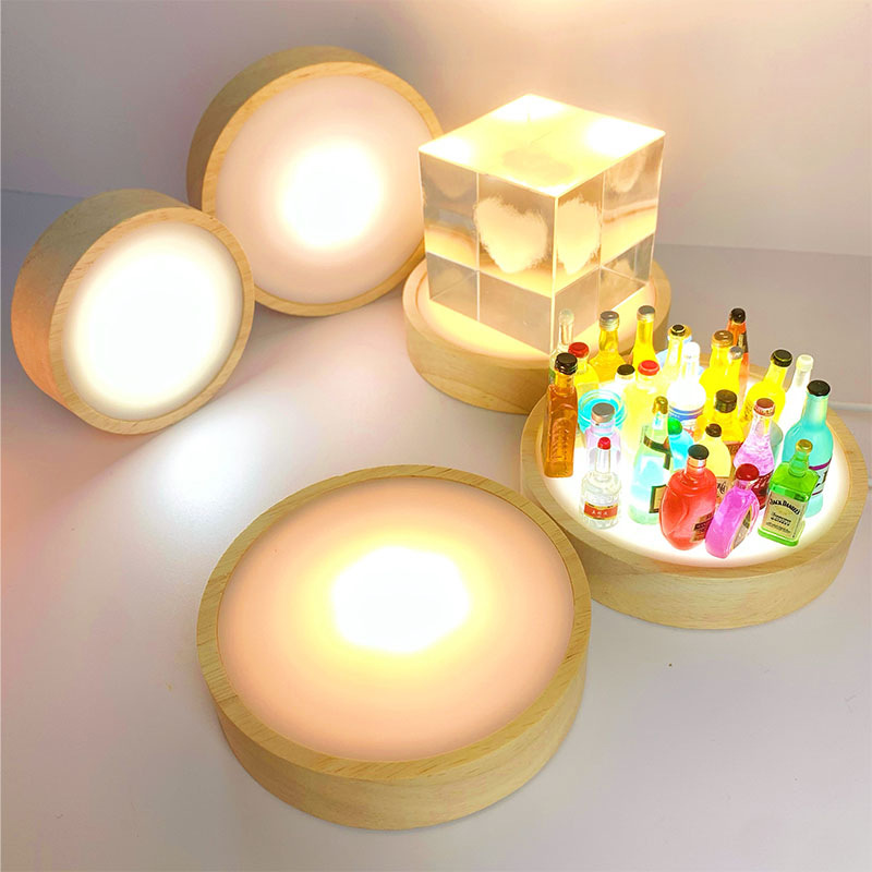 适用于3D打印的LED灯座 直径60/80/100mm